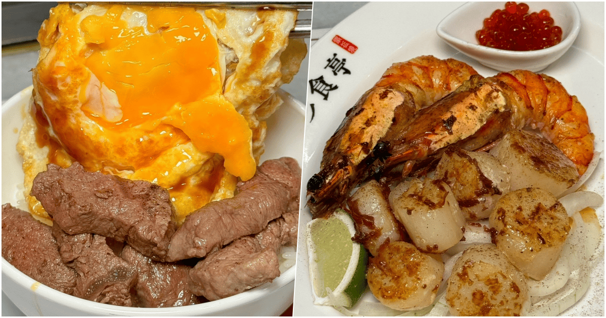 【彡食亭鐵板燒】高雄文藻鼎中路美食，新開幕平價牛排鐵板燒！