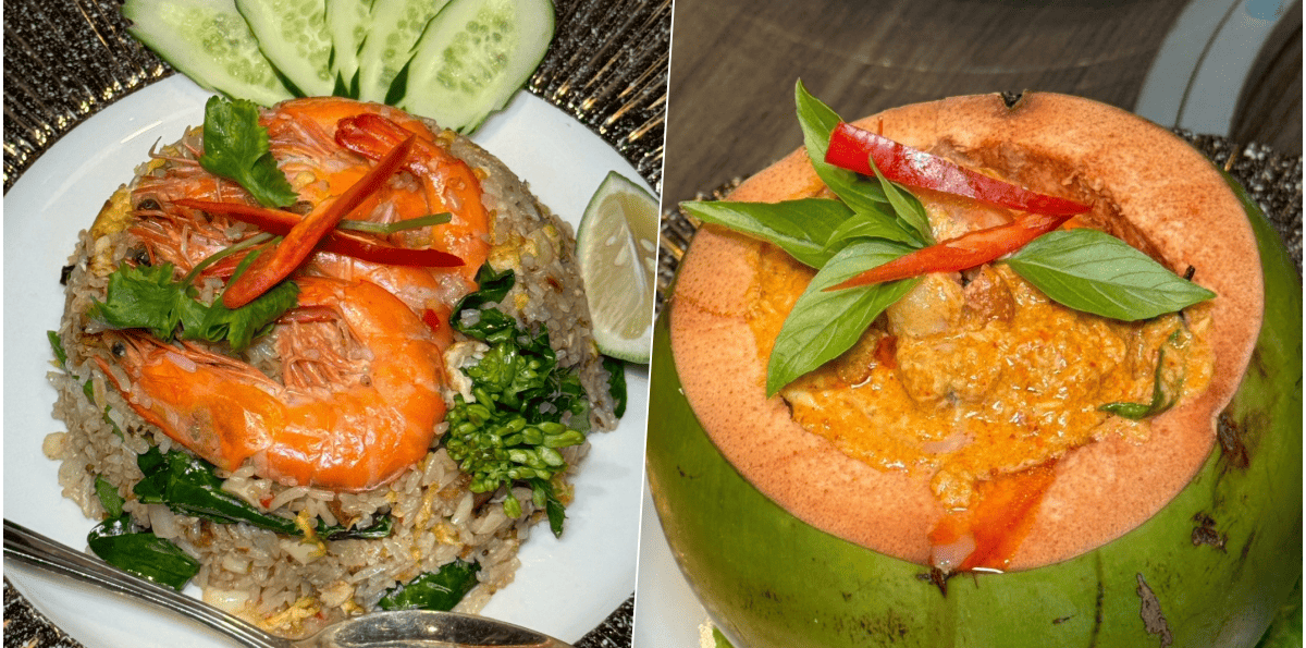 【夜泰美】高雄超強泰式料理，必點咖哩軟殼蟹、松阪豬、椰子蒸海鮮！